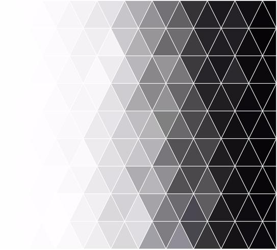 Fond de mosaïque de grille noire, modèles de conception créative vecteur