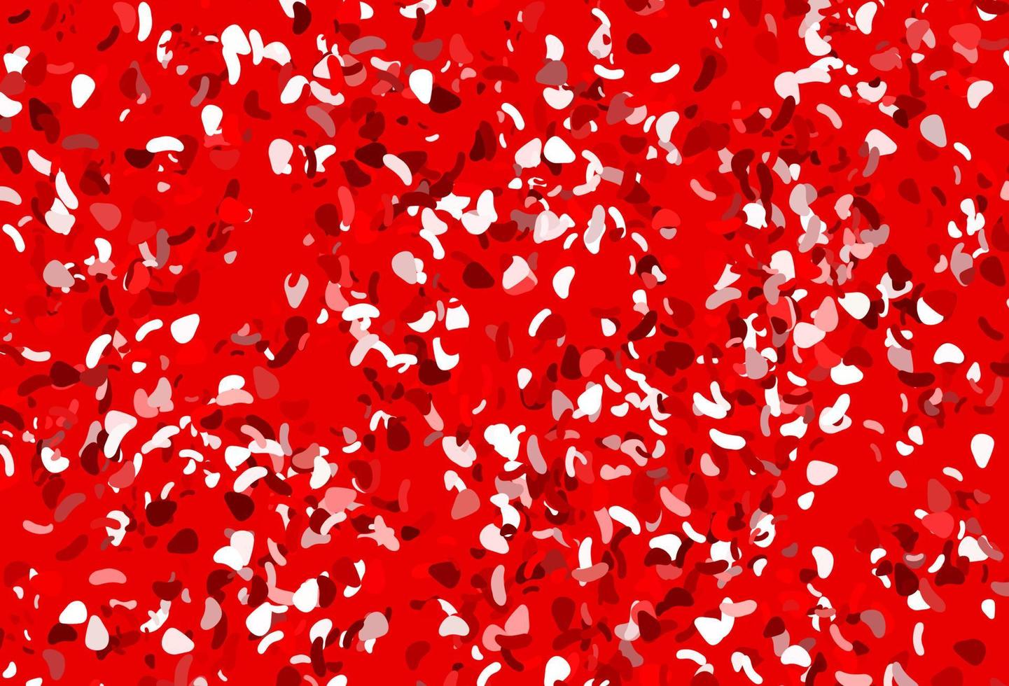motif vectoriel rouge clair avec des formes chaotiques.