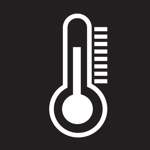 thermomètre icône symbole signe vecteur