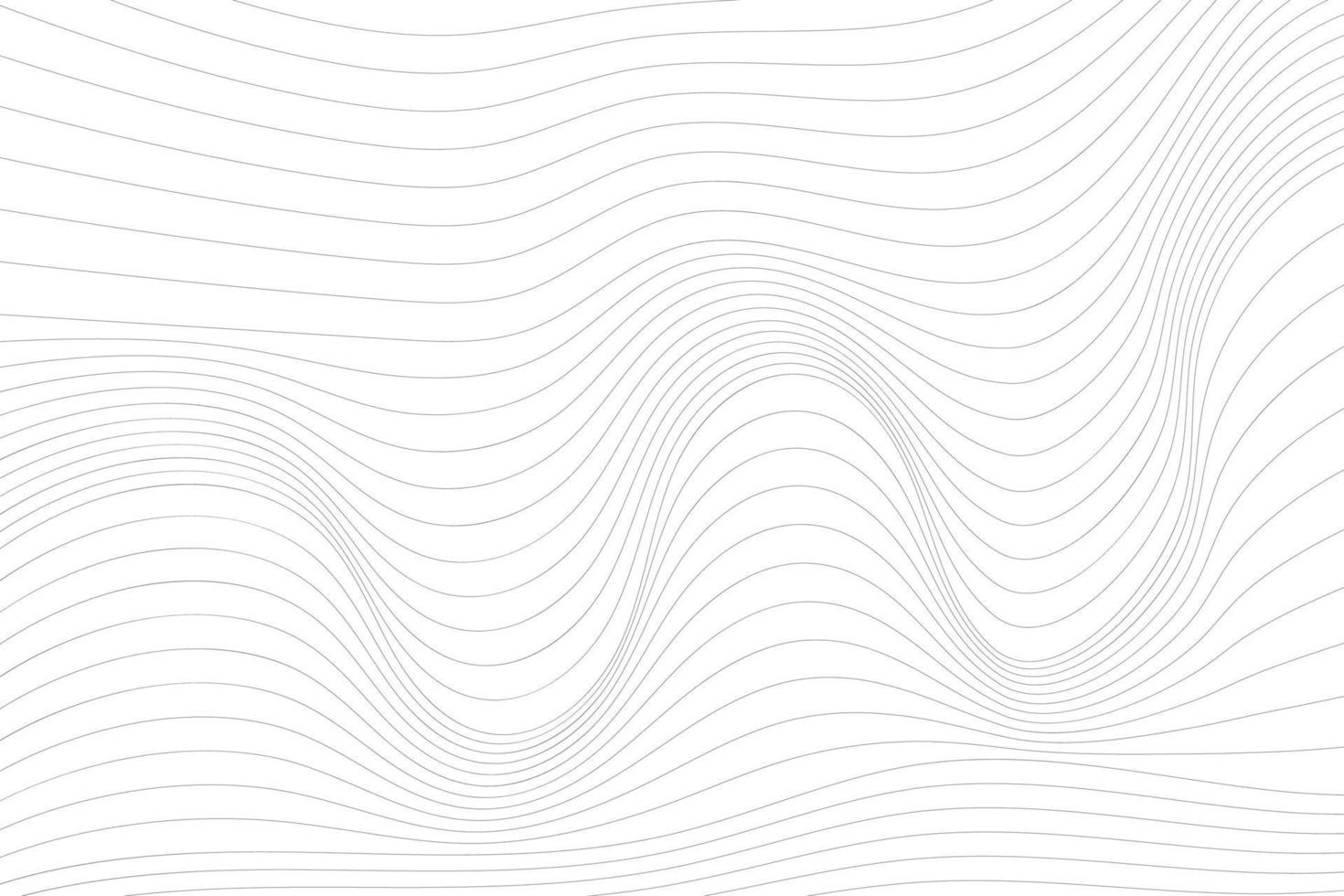 lignes ondulées abstraites minimales modernes élégantes vecteur