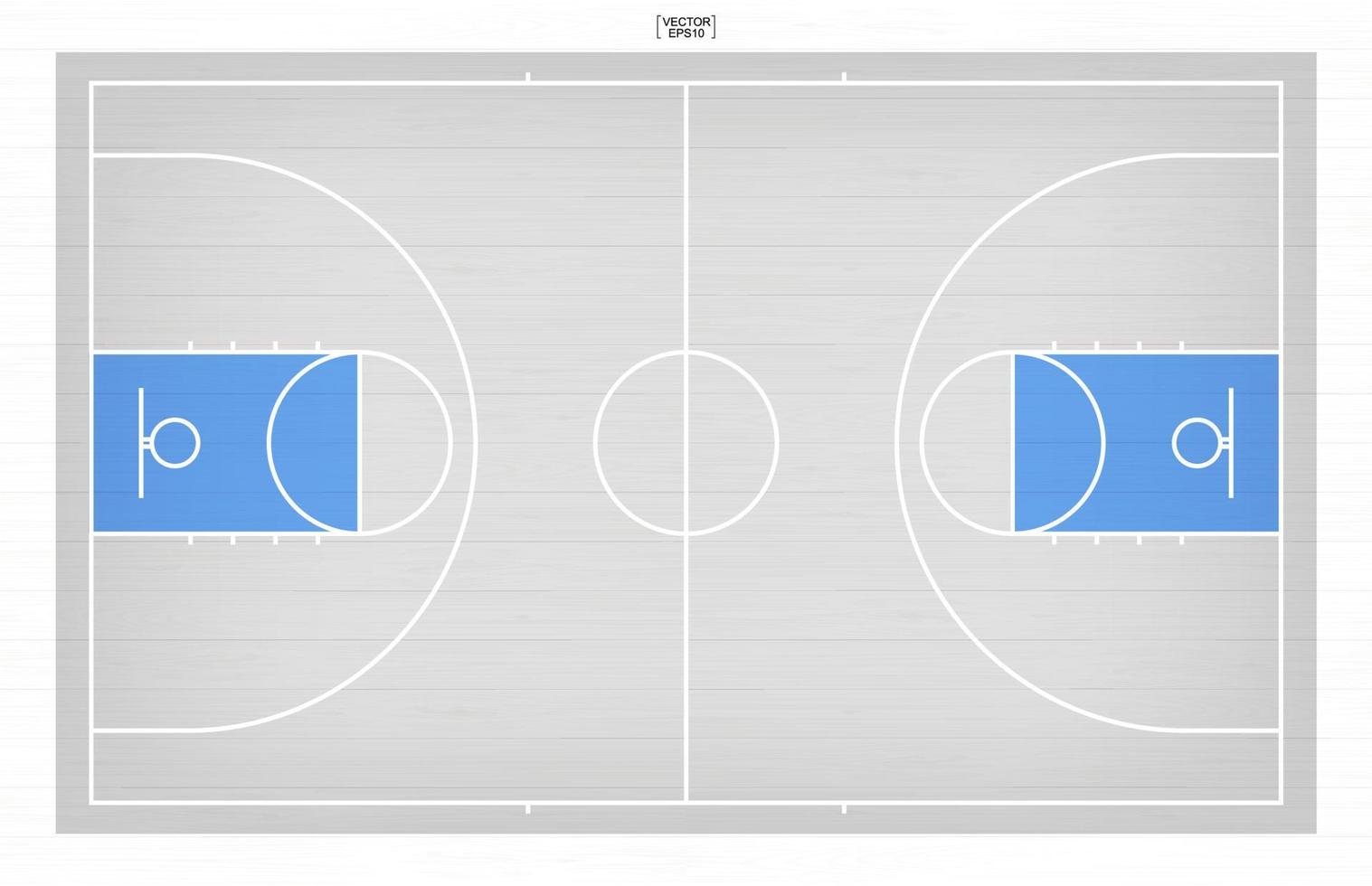 fond de terrain de basket. terrain de basket. vecteur. vecteur