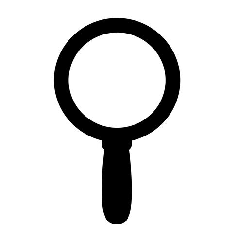Symbole de l&#39;icône de recherche vecteur