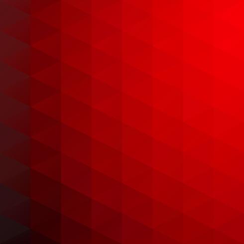 Fond de mosaïque de grille rouge, modèles de conception créative vecteur
