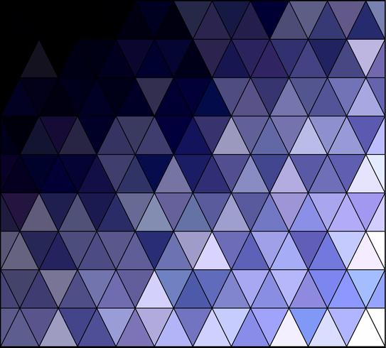Fond de mosaïque de grille carrée bleue, modèles de conception créative vecteur