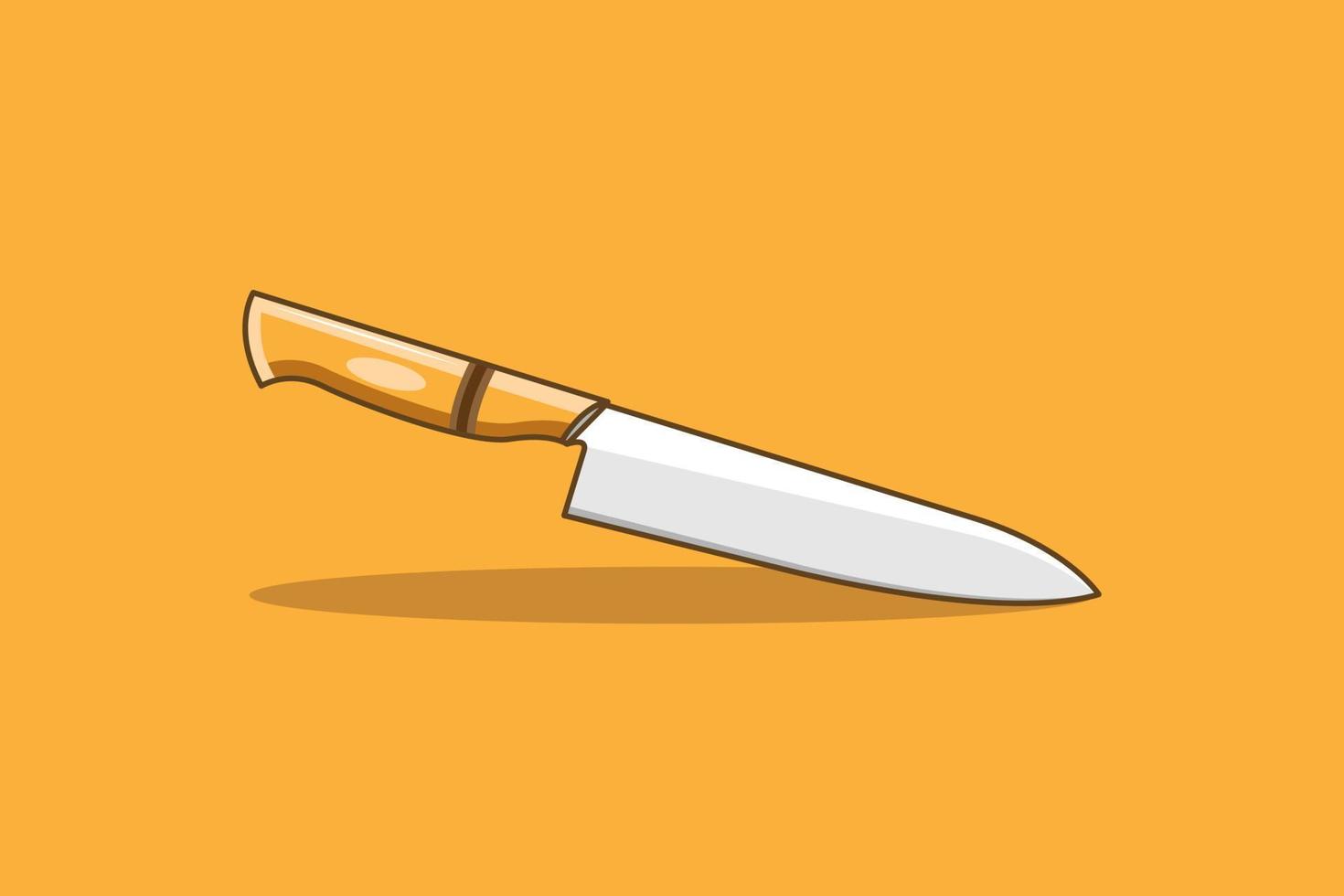 illustration de conception graphique de vecteur de couteau