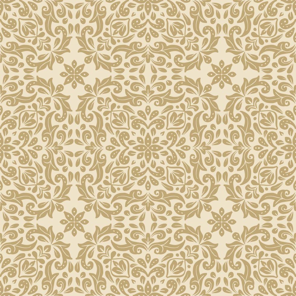 motif floral sans soudure vecteur