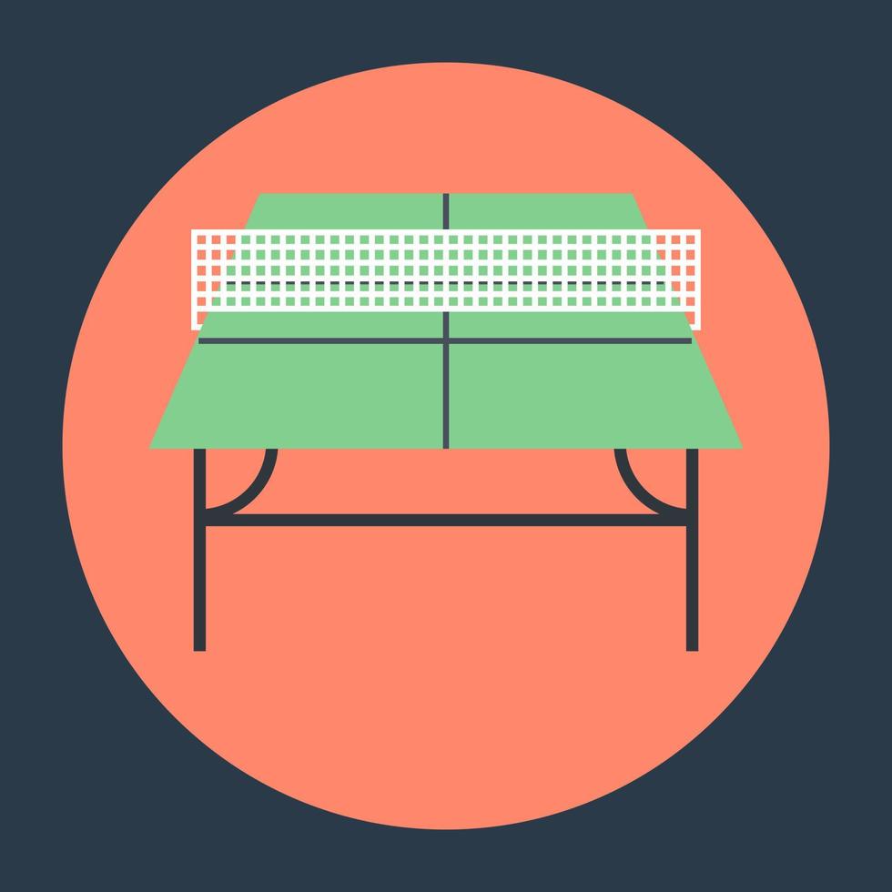 concepts de tables de ping-pong vecteur