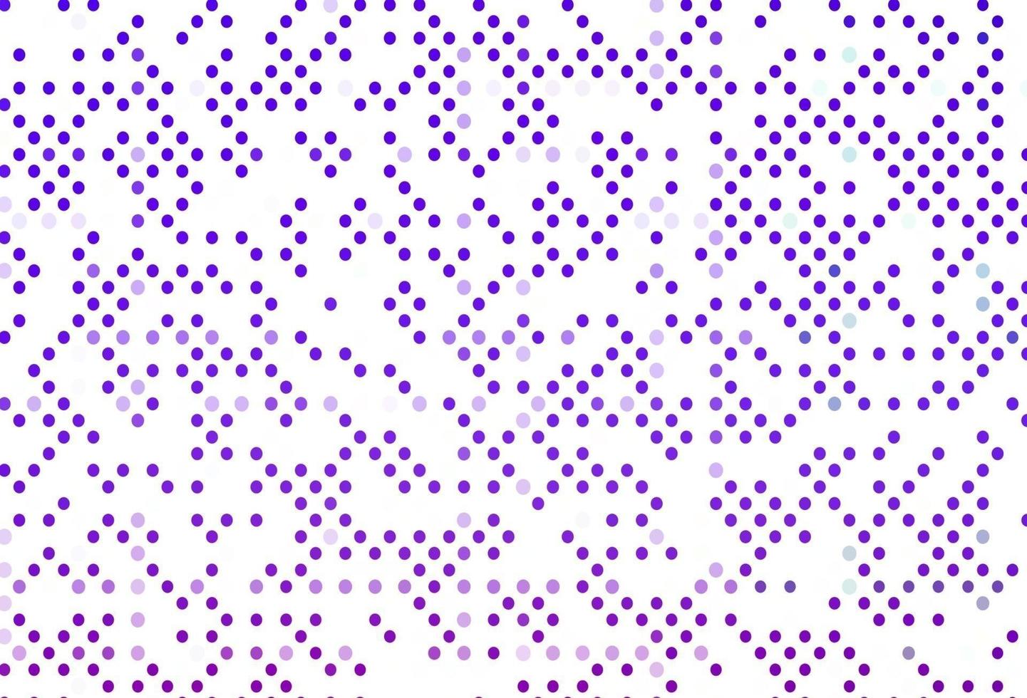 modèle vectoriel violet clair avec des cercles.