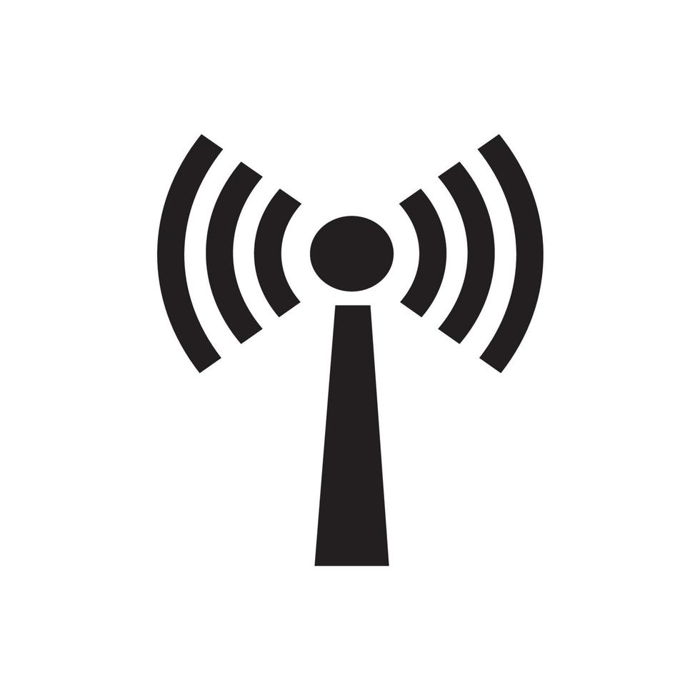 icônes de signal. signal réseau ou icône internet. icônes de la technologie sans fil. icônes Wi-Fi. puissance du signal Wi-Fi. signaux radio ondes et rayons lumineux, radar, wifi, antenne et symboles de signal satellite vecteur