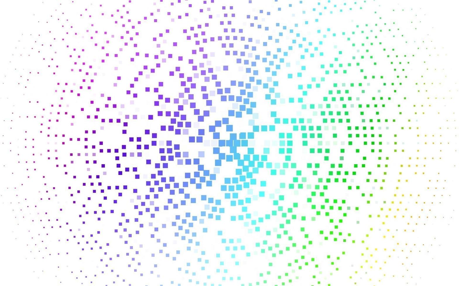 couverture vectorielle multicolore légère et arc-en-ciel dans un style polygonal. vecteur