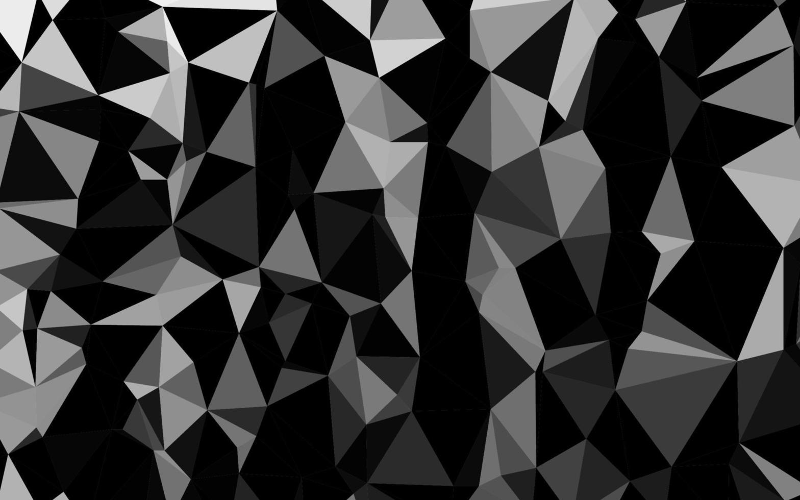 argent clair, texture de mosaïque triangle vecteur gris.