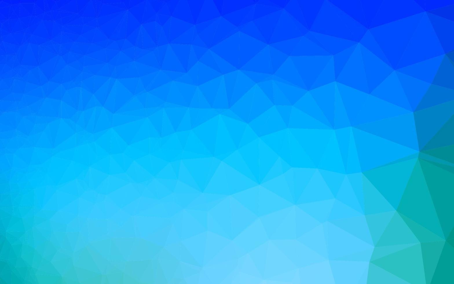 toile de fond abstrait polygone vecteur bleu clair.