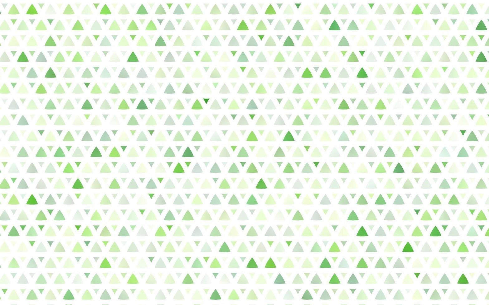 modèle sans couture de vecteur vert clair dans un style polygonal.