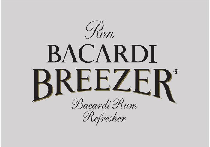 Bacardi breezer vecteur