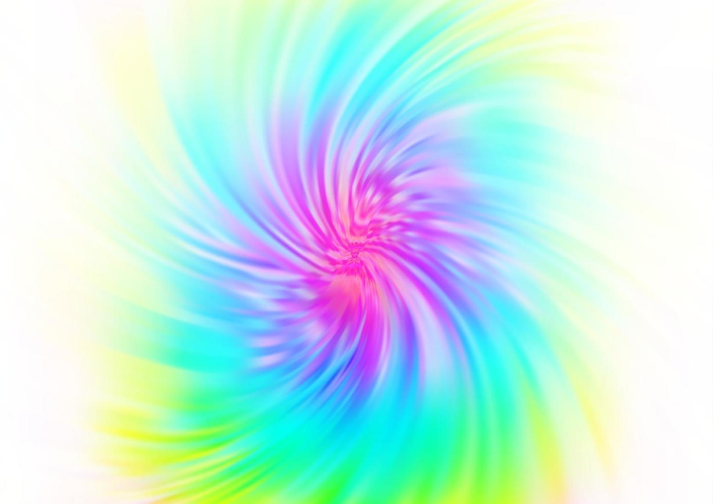 modèle vectoriel multicolore clair, arc-en-ciel avec des lignes, des ovales.
