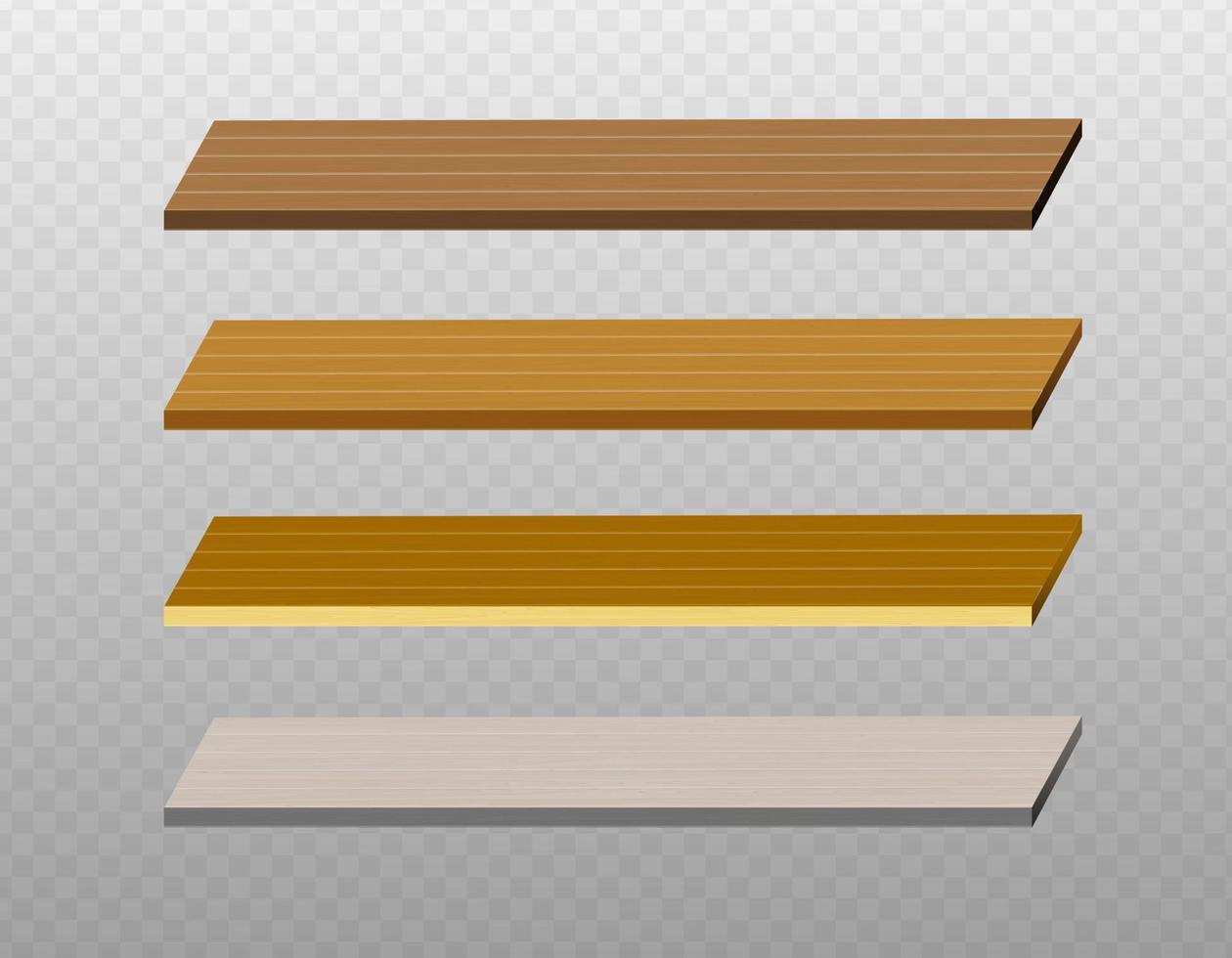 fond de texture de planche de bois. ancien concept de design matériel de surface de mur. illustration vectorielle vintage vecteur