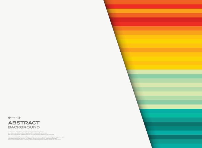 Résumé historique du modèle de couleur de l&#39;été avec espace de copie. vecteur