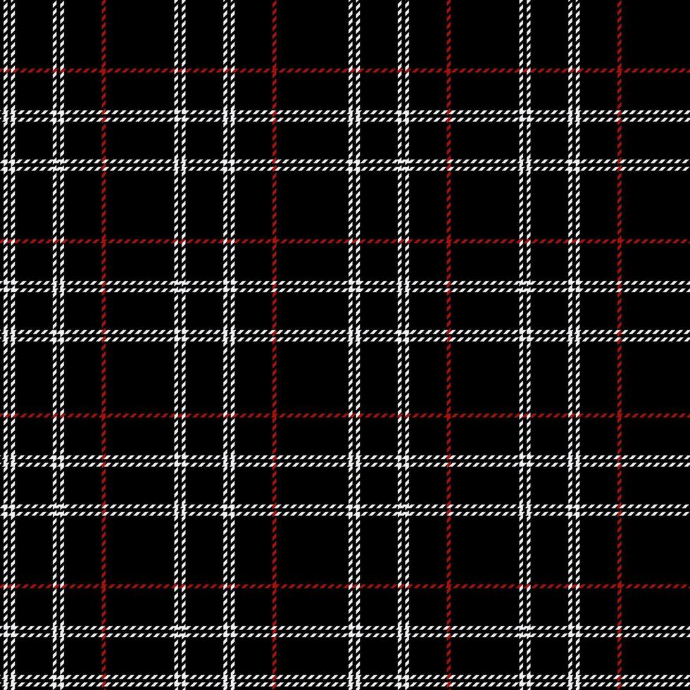 fond de texture de tissu de ligne blanche et rouge à carreaux tartan. graphique vectoriel pour écharpe, couverture, jeté, chemise autre design textile de mode.