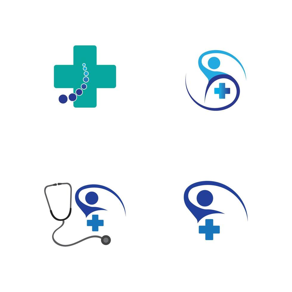 illustration de logo médical vecteur