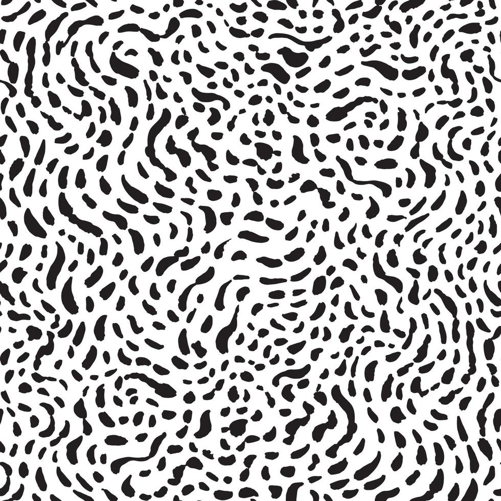 motif vectoriel abstrait avec des coups de pinceau peints à la main. impression sans couture de peau d'animal. fond monochrome.