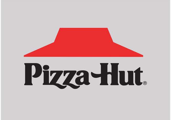 logo de pizza hut vecteur