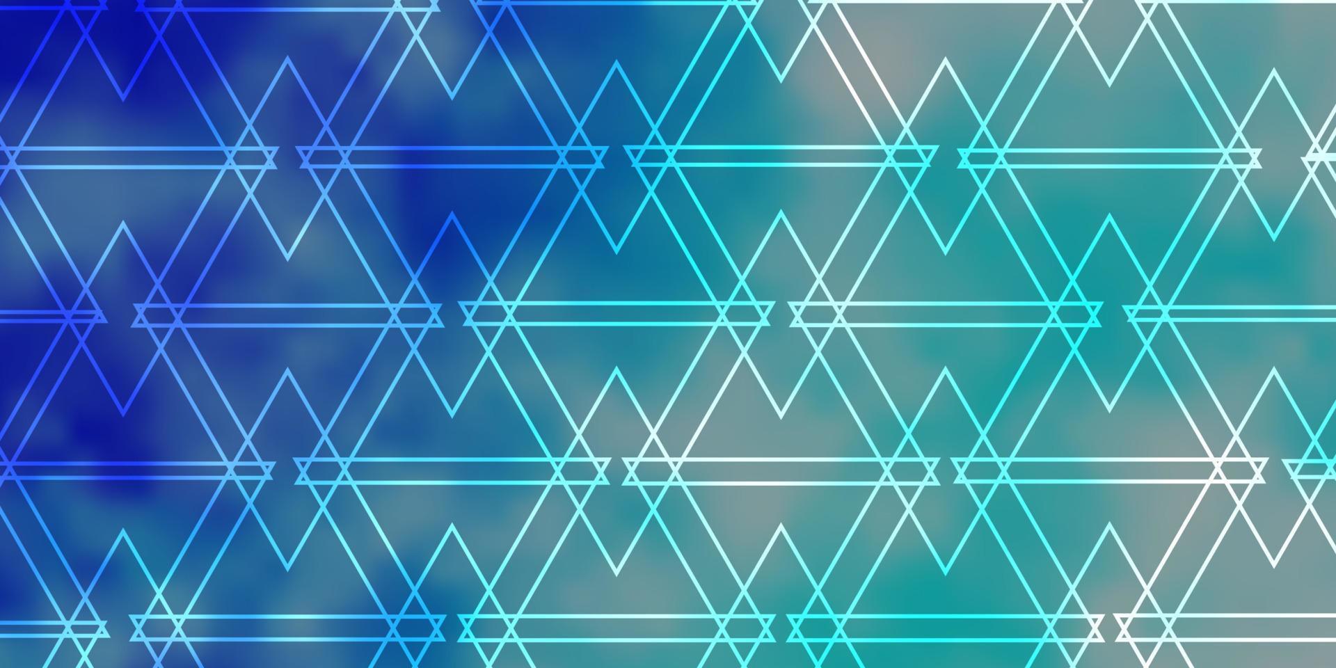 fond de vecteur bleu clair avec un style polygonal.