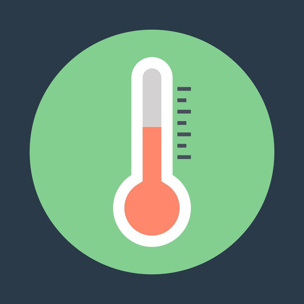 concepts de thermomètre à la mode vecteur