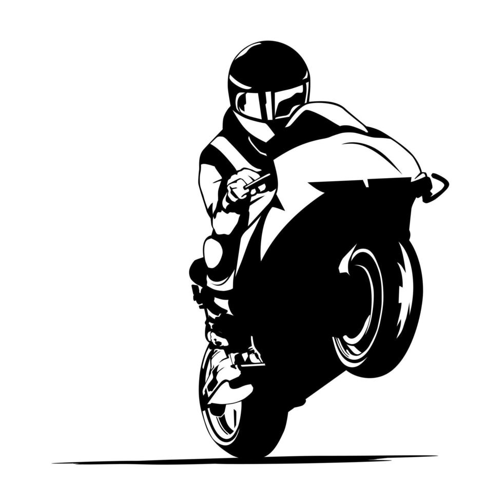 superbike concept design logo icône vecteur