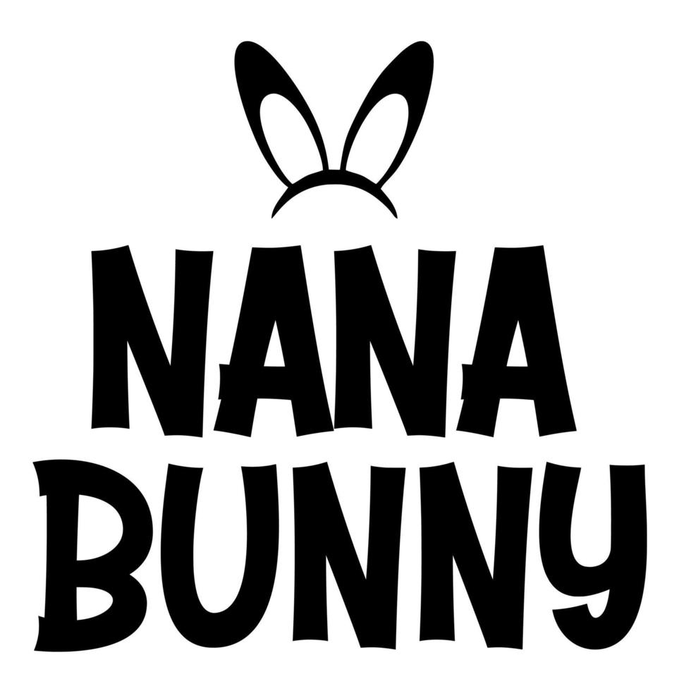 nana lapin pâques vecteur