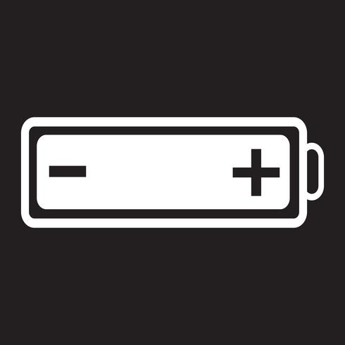 icône de la batterie web vecteur
