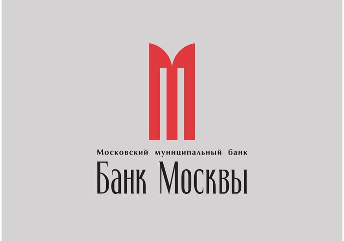 Banque de Moscou vecteur