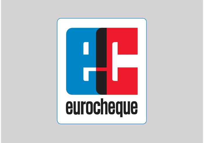 eurochèque vecteur