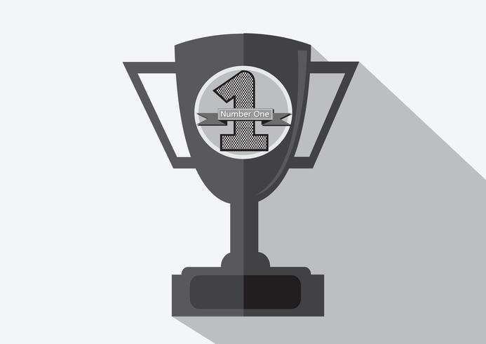 icône de la coupe des champions dans la conception de l&#39;idée illustration vecteur