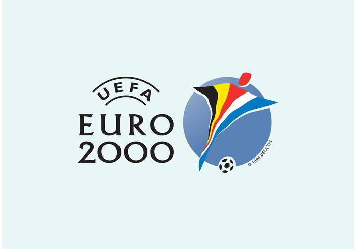 UEFA euro 2000 vecteur