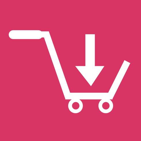 acheter shopping cart icône symbole Illustration design vecteur