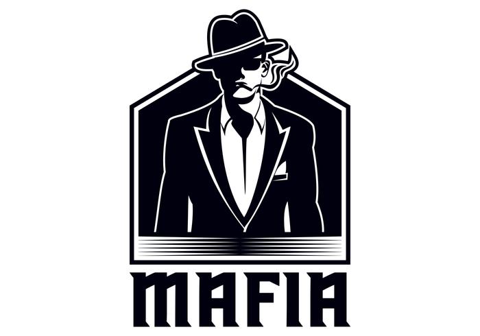 illustration vectorielle mafia vecteur