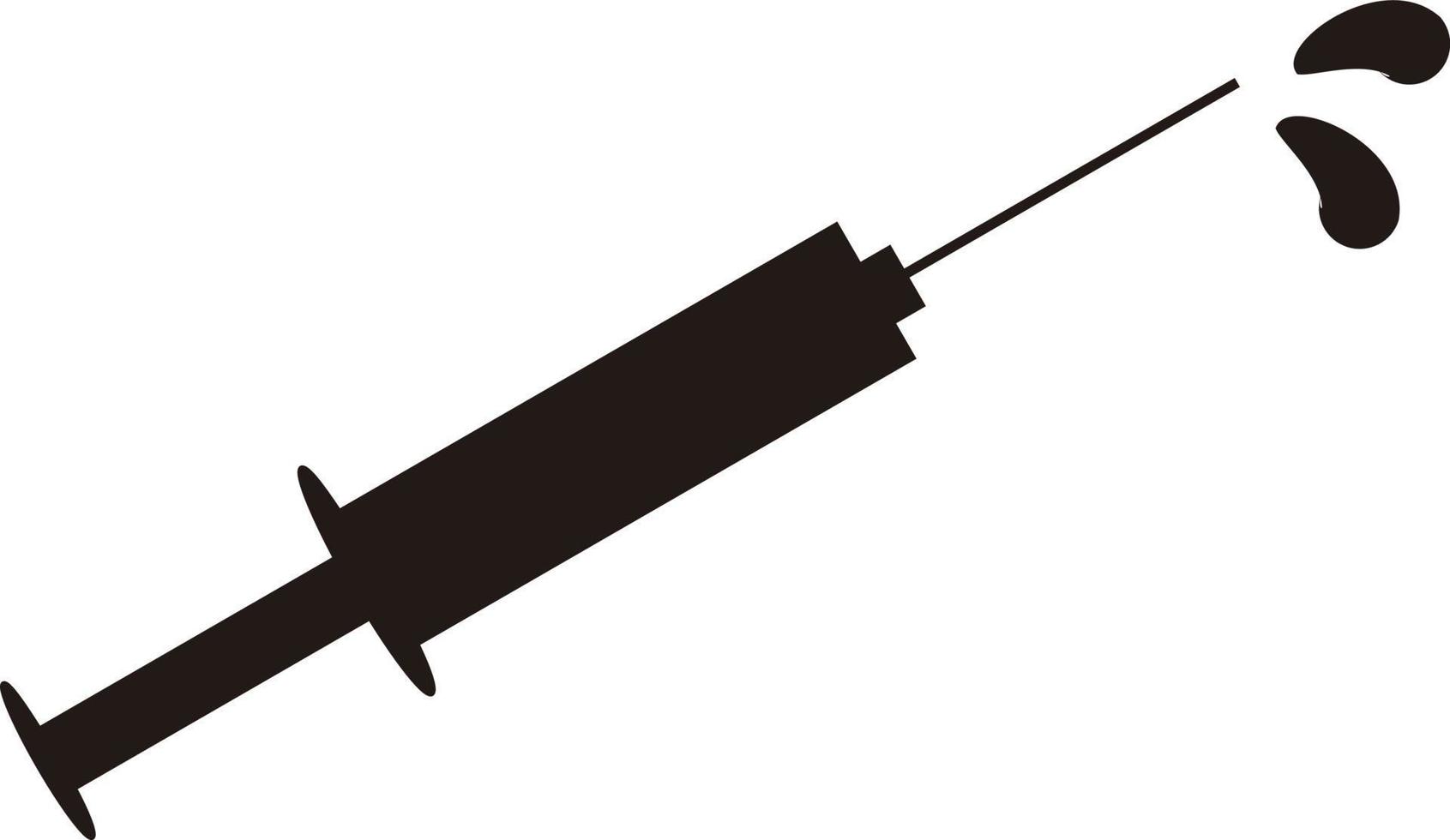 icônes de seringue pour la conception vecteur