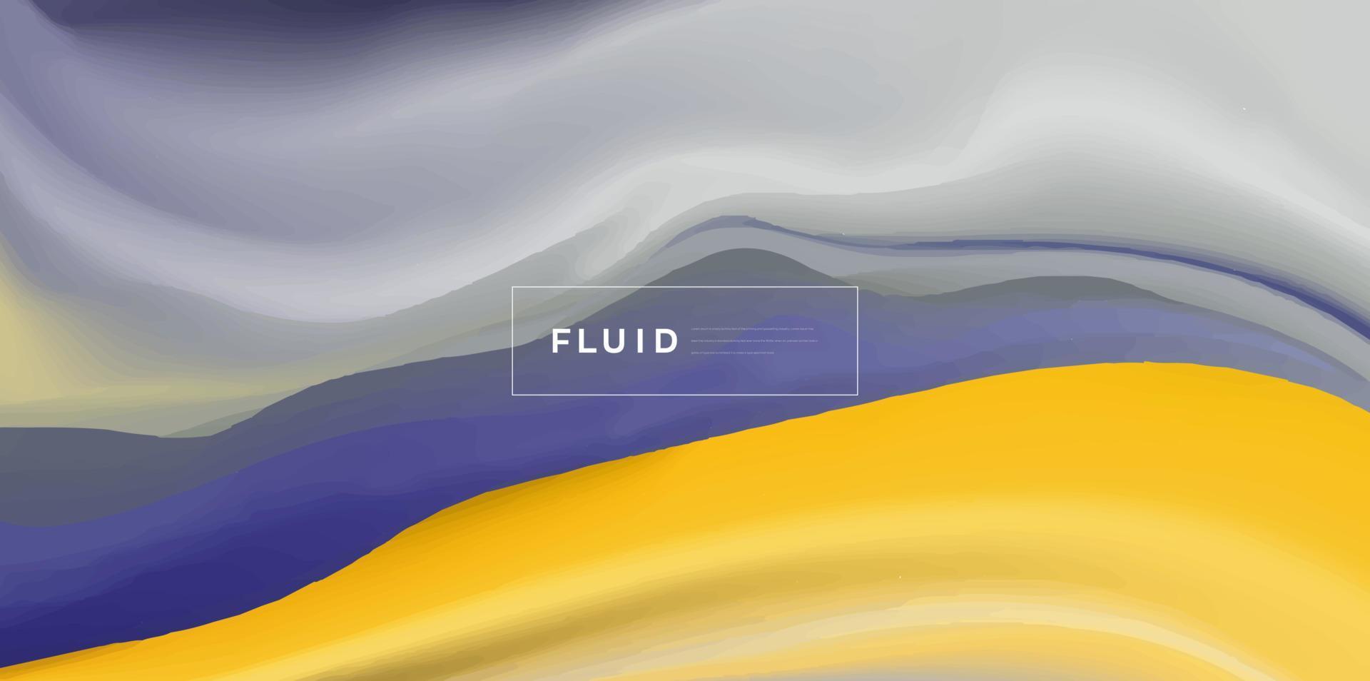 fond d'onde liquide coloré, élément vectoriel de flux de couleur 3d dynamique pour site Web, brochure, affiche. illustration vectorielle ondulée colorée, conception de fond moderne.