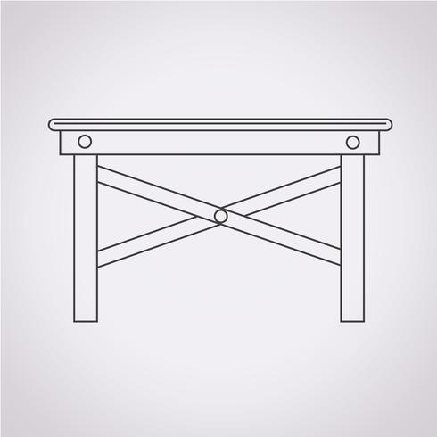 Tableau symbole signe vecteur