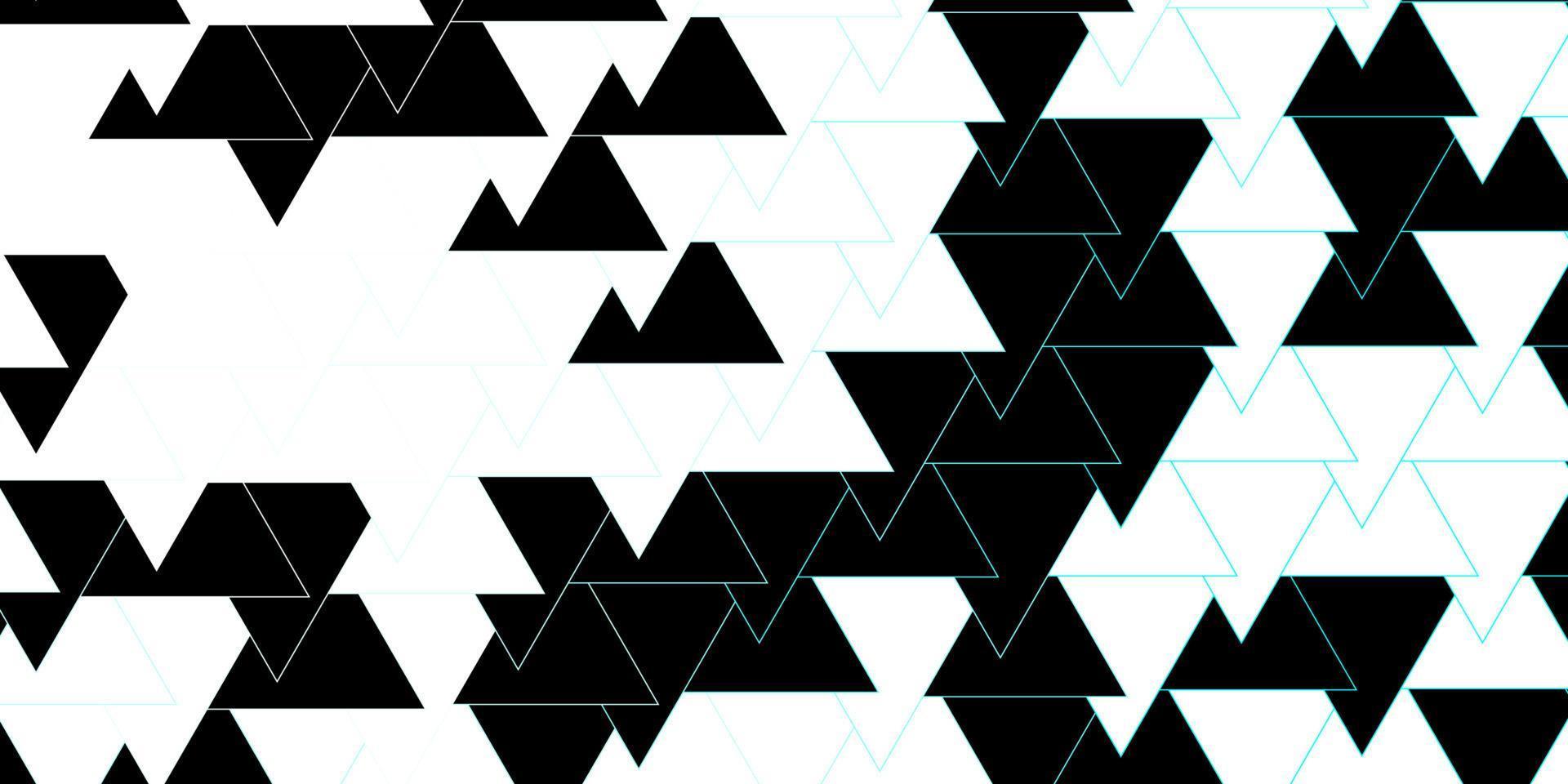modèle vectoriel bleu foncé avec des lignes, des triangles.