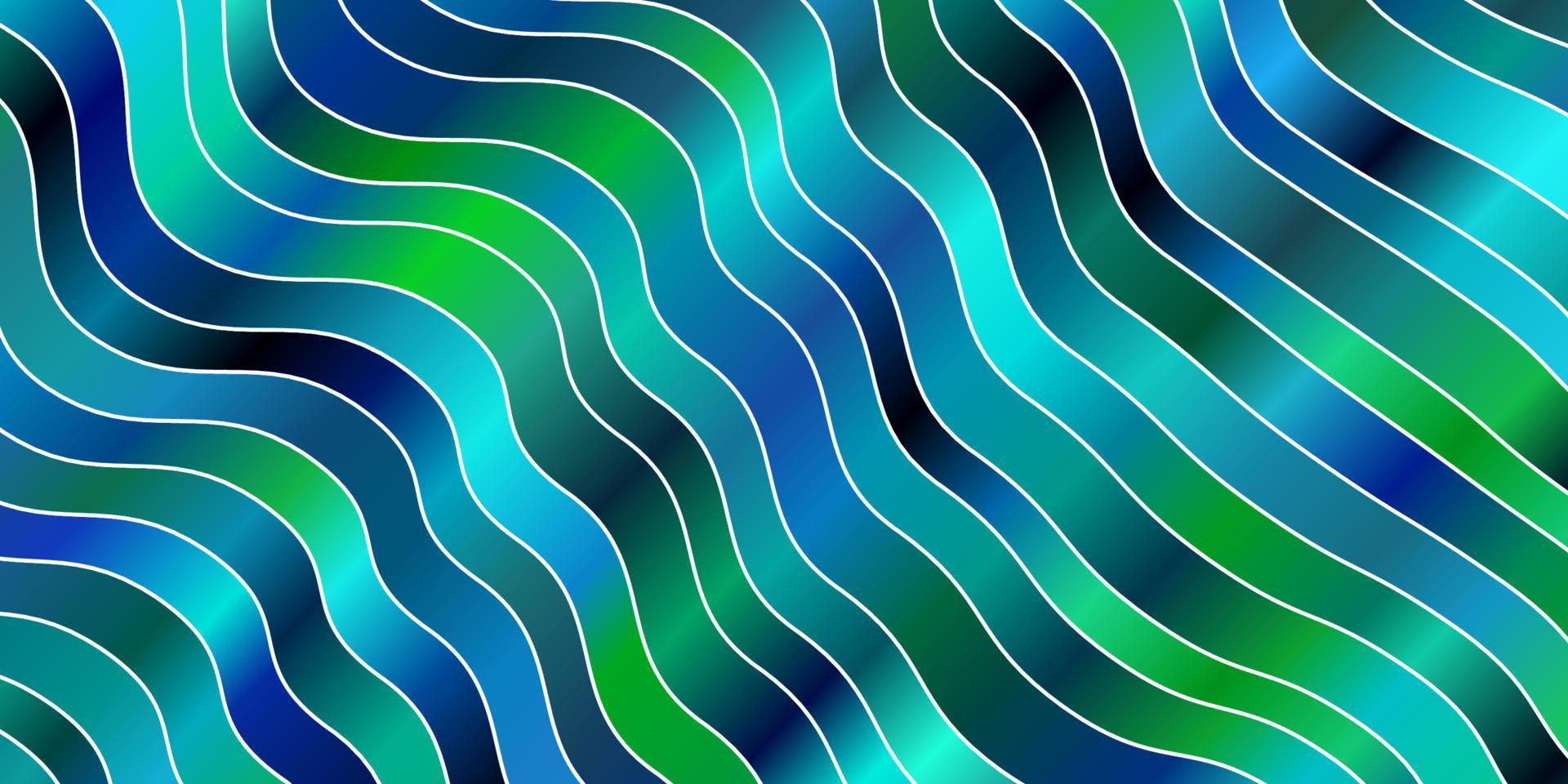 modèle vectoriel bleu clair, vert avec des lignes ironiques.