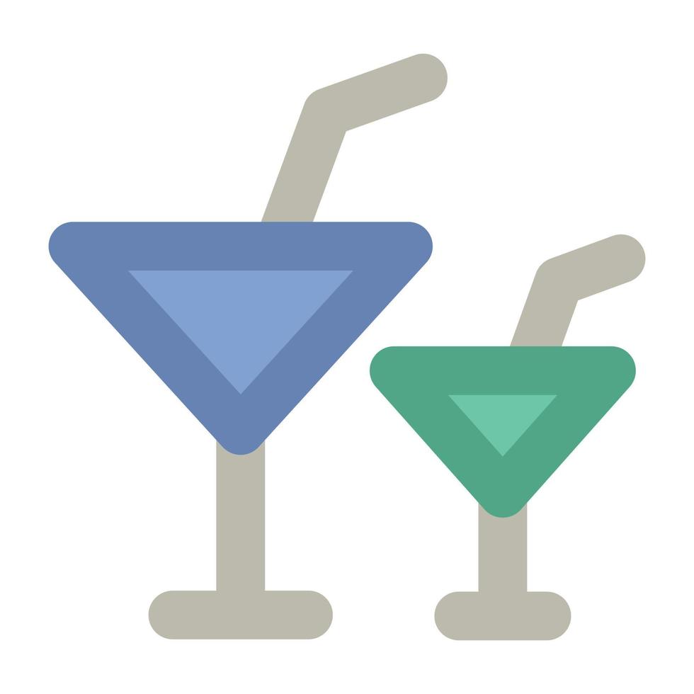 concepts de cocktails vecteur