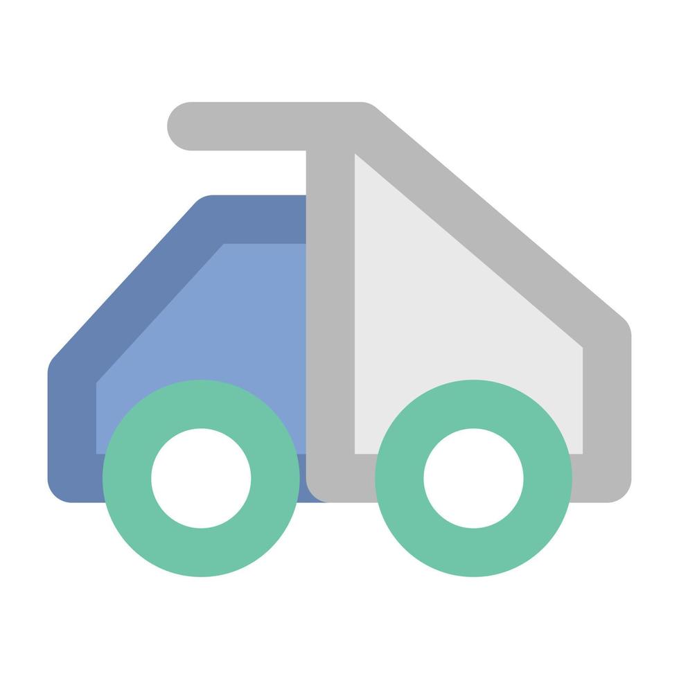 concepts de camionnettes de livraison vecteur