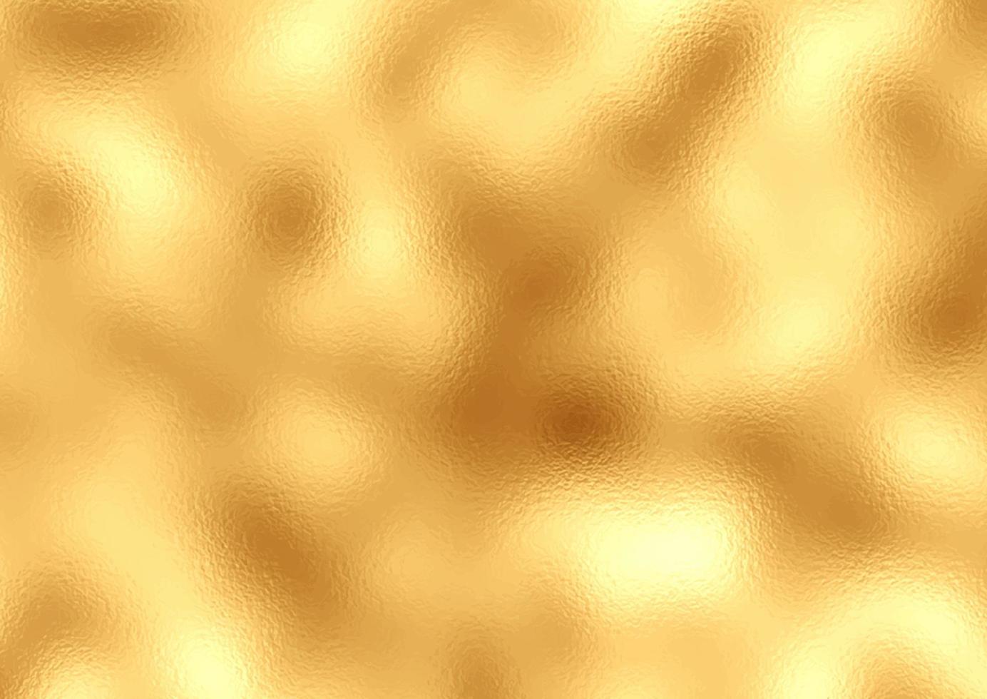 fond de texture de feuille d'or détaillée vecteur