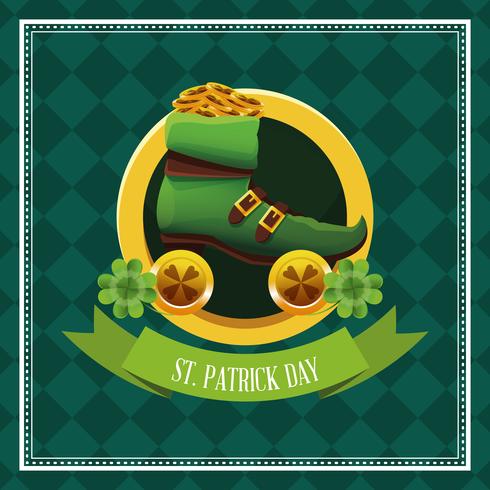 Joyeuse Saint Patrick vecteur