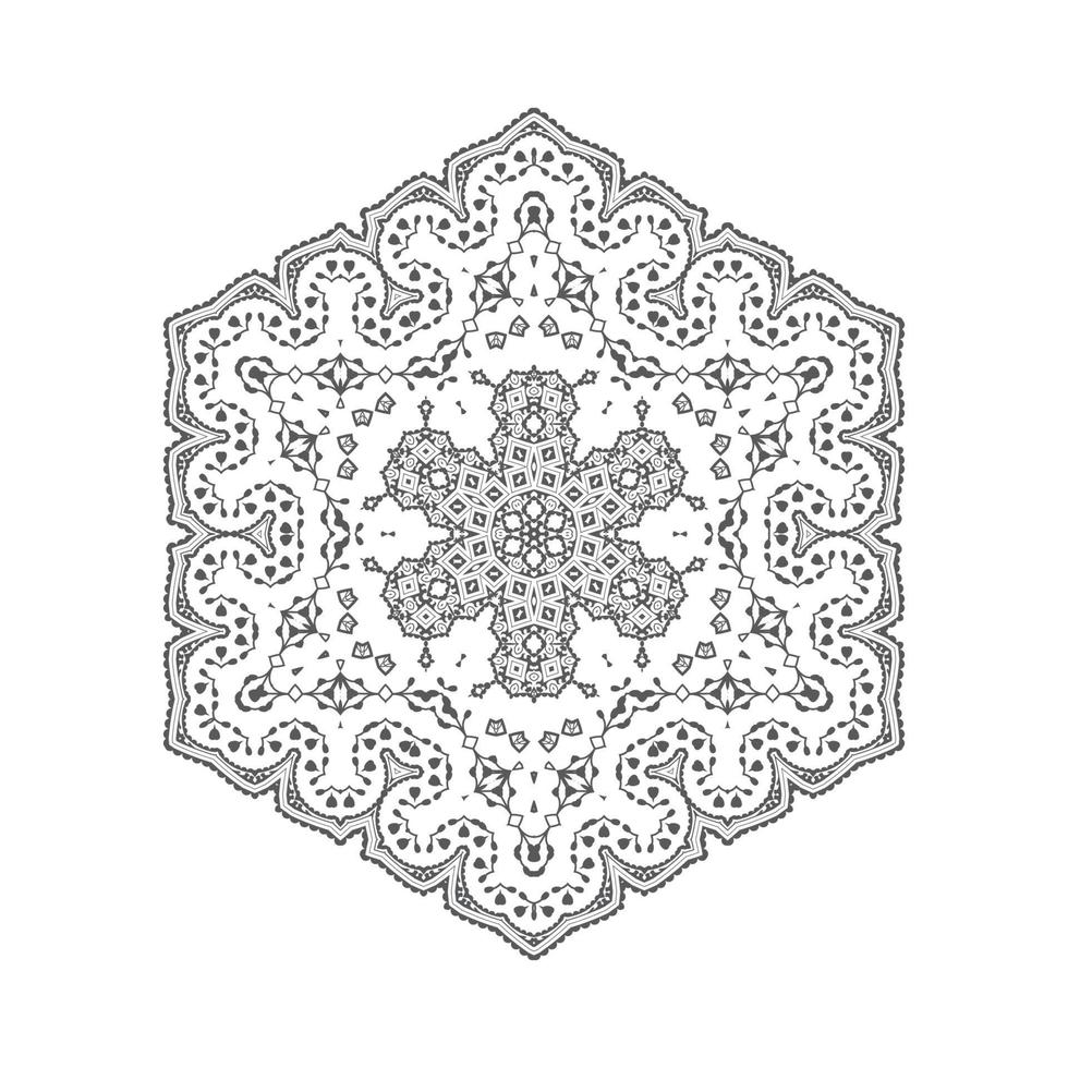 vecteur de mandala pour un beau design