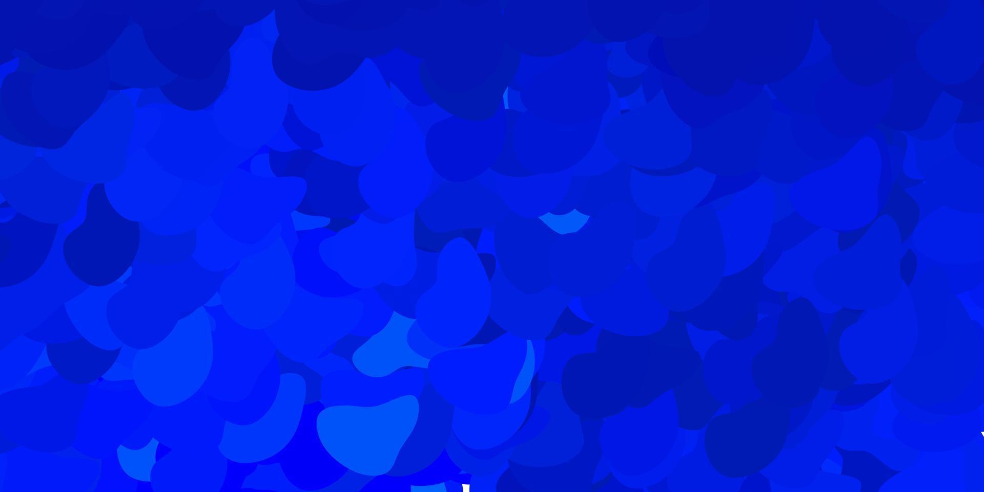 modèle vectoriel bleu foncé avec des formes abstraites.