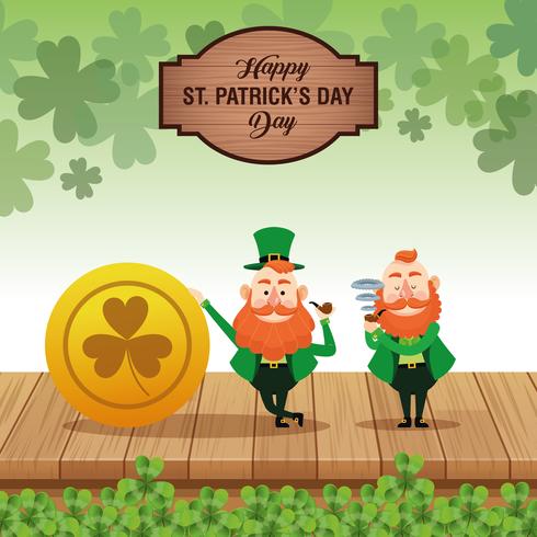 Joyeuse Saint Patrick vecteur