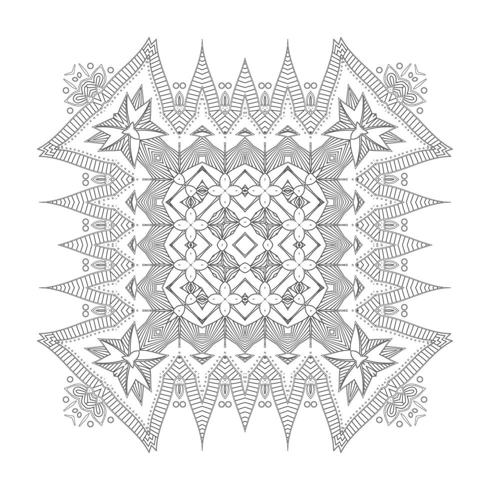 vecteur de mandala pour un beau design