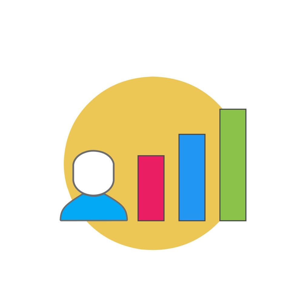 illustration vectorielle graphique de carrière. adapté à l'icône d'entreprise ou d'entreprise vecteur